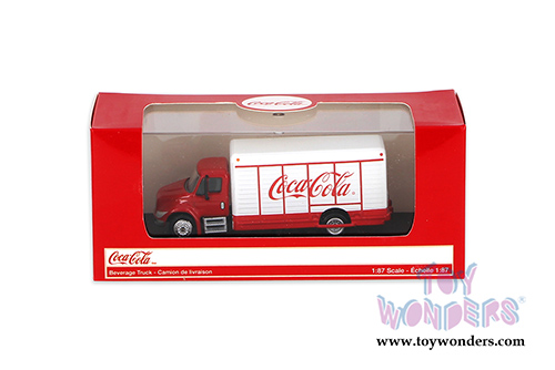 Motor City Coca-Cola - Beverage Truck (1/87 scale diecast model car, Red) 870001 MAP: $15.99