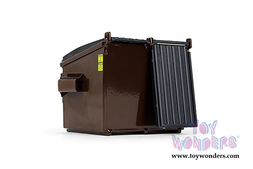 First Gear - Trash Bin (1/34 scale diecast model, Brown) 90-0535