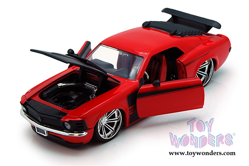 Jada Toys Bigtime Muscle - Ford Mustang Boss 429 Hard Top (1970, 1/24 scale diecast model car, Asstd.) 90348