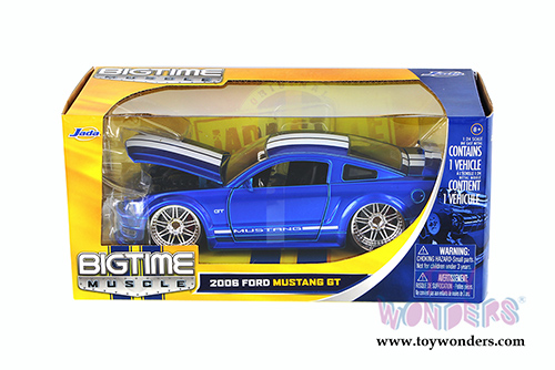 Jada Toys Bigtime Muscle - Ford Mustang GT Hard Top (2006, 1/24 scale diecast model car, Asstd.) 90659