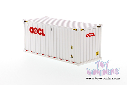 Diecast Masters - 20' Dry Goods Sea Shipping Container "OOCL" - Transport Series (1/50 Plastic scale model car, White) 91025B MAP: $19.99