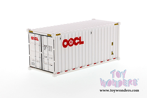 Diecast Masters - 20' Dry Goods Sea Shipping Container "OOCL" - Transport Series (1/50 Plastic scale model car, White) 91025B MAP: $19.99