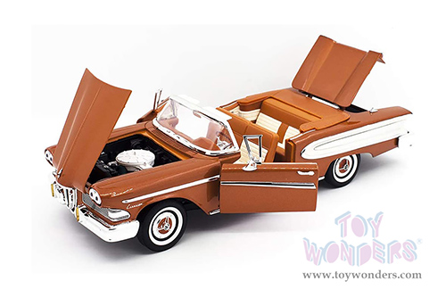 Lucky Road Signature - Edsel Citation Convertible (1958, 1/18 scale diecast model car, Brown) 92298BN