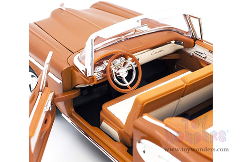 Lucky Road Signature - Edsel Citation Convertible (1958, 1/18 scale diecast model car, Brown) 92298BN