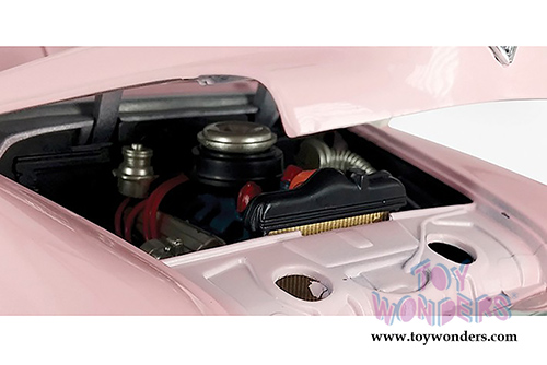 Lucky Road Signature - Cadillac&reg; Coupe DeVille Convertible (1949, 1/18 scale diecast model car, Pink) 92308PK