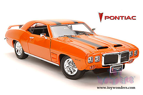 Lucky Road Signature - Pontiac Firebird Hard Top (1969, 1/18 scale diecast model car, Orange) 92368OR