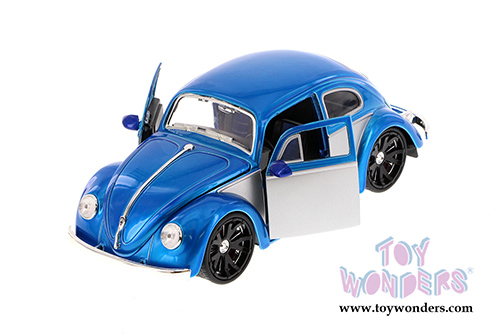 Jada Toys Bigtime Kustoms - Volkswagen Beetle Hard Top (1959, 1/24 scale diecast model car, Asstd.) 92377WS