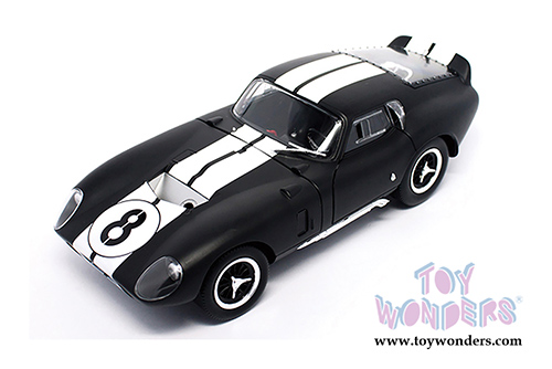 Lucky Road Signature - Shelby Cobra Daytona Coupe&reg; (1965, 1/18 scale diecast model car, Matte Black) 92408MBK