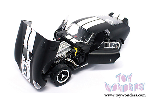 Lucky Road Signature - Shelby Cobra Daytona Coupe&reg; (1965, 1/18 scale diecast model car, Matte Black) 92408MBK