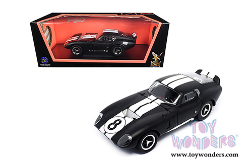 Lucky Road Signature - Shelby Cobra Daytona Coupe&reg; (1965, 1/18 scale diecast model car, Matte Black) 92408MBK
