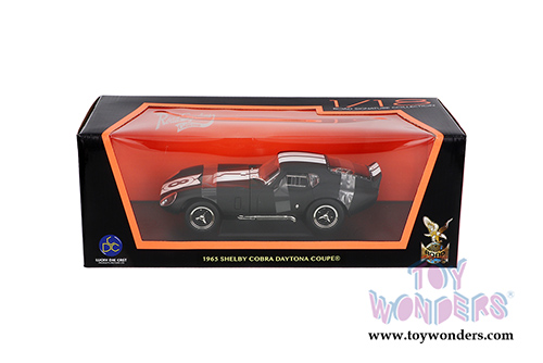 Lucky Road Signature - Shelby Cobra Daytona Coupe&reg; (1965, 1/18 scale diecast model car, Matte Black) 92408MBK