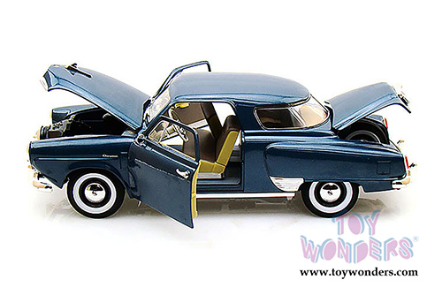 Lucky Road Signature - Studebaker Champion Hard Top (1950, 1/18 scale diecast model car, Dark Blue) 92478BU/12