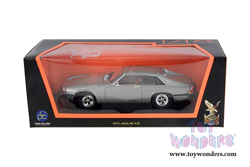 Lucky Road Signature - Jaguar XJS Hardtop (1975, 1/18 scale diecast model car, Grey / Silver) 92658GY/12