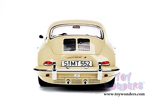 Lucky Road Signature - Porsche 356B/C Hard Top (1956, 1/43 scale diecast model car, Cream) 94220CM