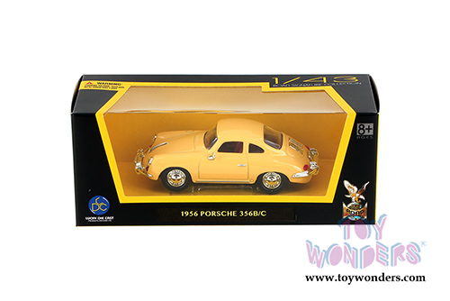 Lucky Road Signature - Porsche 356B/C Hard Top (1956, 1/43 scale diecast model car, Cream) 94220CM