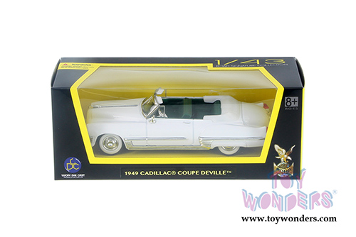 Lucky Road Signature - Cadillac Coupe de Ville Convertible (1949, 1/43 scale diecast model car, White) 94223W