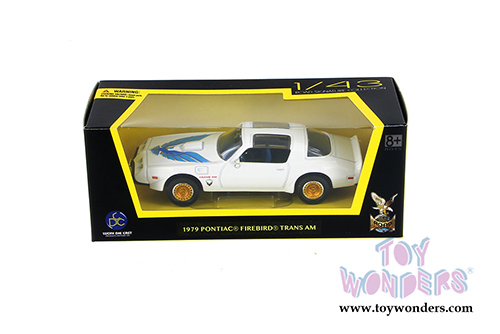Lucky Road Signature - Pontiac Firebird Trans AM T-Top (1979, 1/43 scale diecast model car, White) 94239W
