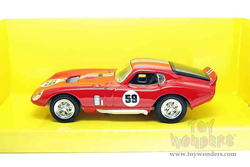 Lucky Road Signature - Shelby Cobra Daytona Coupe Hardtop #59 (1965, 1/43 scale diecast model car, Red) 94242R