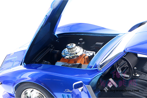 Jada Toys Bigtime Muscle - Chevy Corvette Stingray ZL1 Hardtop (1969, 1/24 scale diecast model car, Asstd.) 96887KU