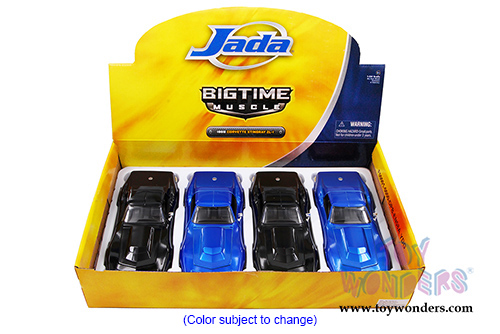 Jada Toys Bigtime Muscle - Chevy Corvette Stingray ZL1 Hardtop (1969, 1/24 scale diecast model car, Asstd.) 96887KU