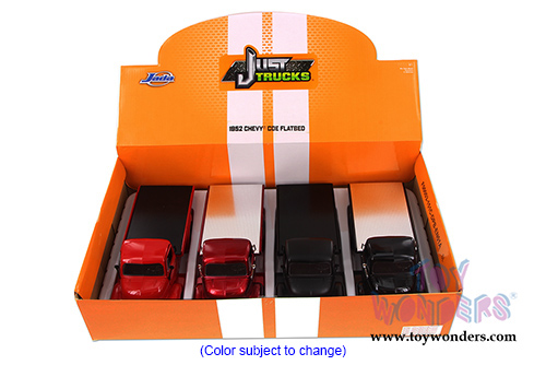 Jada Toys Just Trucks - 1952 Chevy Coe Flatbed (1952, 1/24 scale diecast model car, Asstd.) 97049
