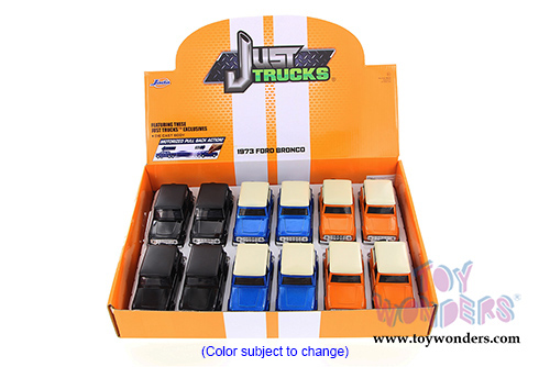 Jada Toys Just Trucks - Ford Bronco (1973, 1/32 scale diecast model car, Asstd.) 97051