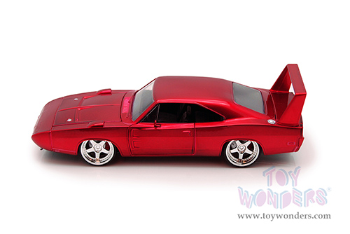 Jada Toys Fast & Furious - Dodge Charger Daytona Hardtop (1969, 1/24 scale diecast model car, Burgundy) 97060/4