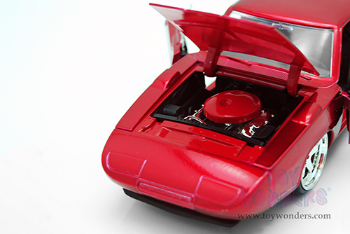 Jada Toys Fast & Furious - Dodge Charger Daytona Hardtop (1969, 1/24 scale diecast model car, Burgundy) 97060/4