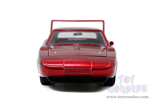 Jada Toys Fast & Furious - Dodge Charger Daytona Hardtop (1969, 1/24 scale diecast model car, Burgundy) 97060/4