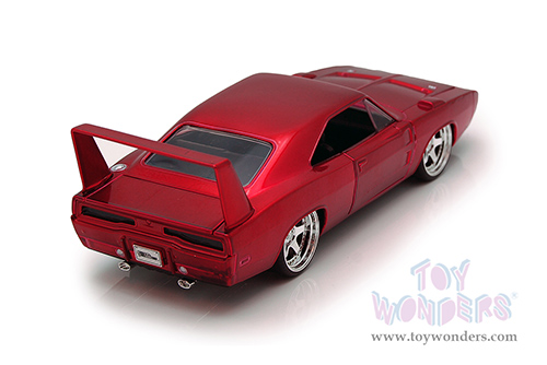 Jada Toys Fast & Furious - Dodge Charger Daytona Hardtop (1969, 1/24 scale diecast model car, Burgundy) 97060/4