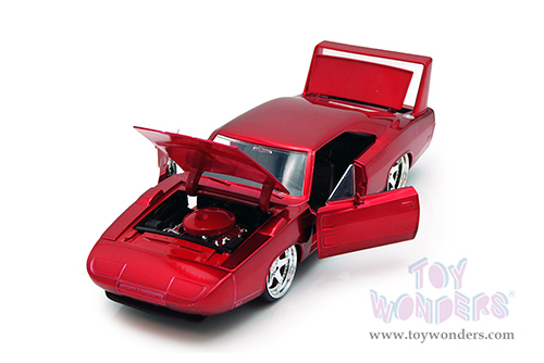 Jada Toys Fast & Furious - Dodge Charger Daytona Hardtop (1969, 1/24 scale diecast model car, Burgundy) 97060/4