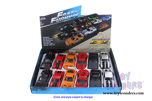 Jada Toys Fast & Furious - Wave 4 Assortment (1/32 scale diecast model car, Asstd.) 97110-W4