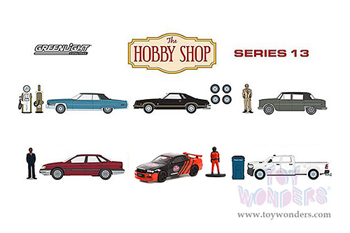 Greenlight - The Hobby Shop Series 13 (1/64 scale diecast model car, Asstd.) 97130/48