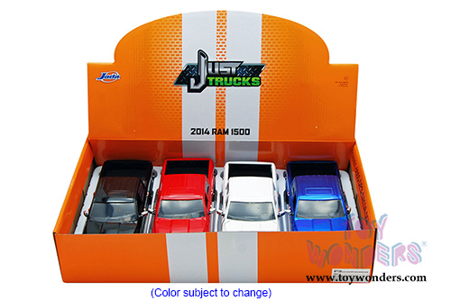 Jada Toys Just Trucks - 2014 Dodge Ram 1500 Pick-up (2014, 1/24 scale diecast model car, Asstd.) 97139