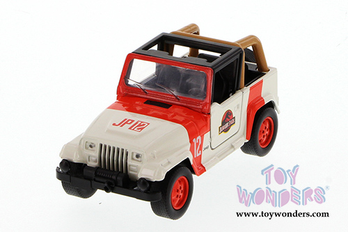 Jada Toys Jurassic World Assortment 12 pcs. (1/43 scale diecast model car, Asstd.) 97148