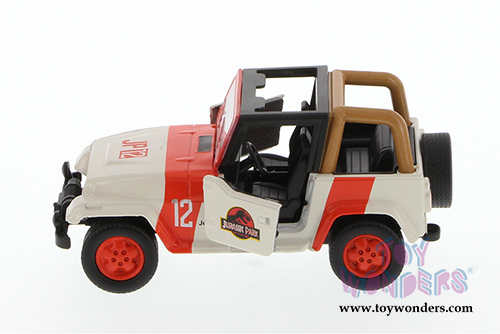 Jada Toys Jurassic World Assortment 12 pcs. (1/43 scale diecast model car, Asstd.) 97148