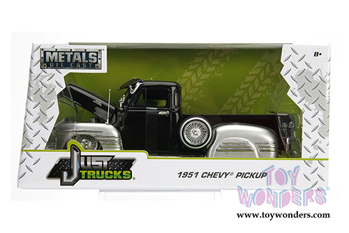 Jada Toys - Metals Die Cast Just Trucks | Chevy&reg; Pick Up (1951, 1/24 scale diecast model car, Asstd.) 97229WA1