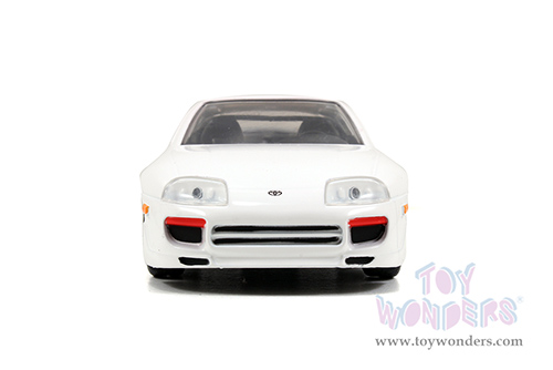 Jada Toys Fast & Furious - Brian's Toyota Supra Hard Top (1/32 scale diecast model car, White) 97346