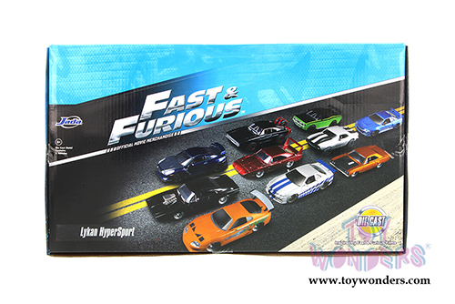 Jada Toys Fast & Furious - Lykan HyperSport Hard Top (1/24 scale diecast model car, Red) 97373