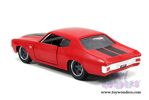 Jada Toys Fast & Furious - Dom's Chevy&reg; Chevelle&reg; SS Hard Top (1/32 scale diecast model car, Red) 97380