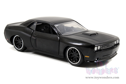 Jada Toys Fast & Furious - Dom's Dodge Challenger ST8 Hard Top (1/32 scale diecast model car, Black) 97384