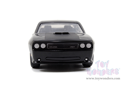 Jada Toys Fast & Furious - Dom's Dodge Challenger ST8 Hard Top (1/32 scale diecast model car, Black) 97384