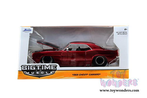 Jada Toys Bigtime Muscle - Chevy Camaro Hard Top (1969, 1/24 scale diecast model car, Asstd.) 97402