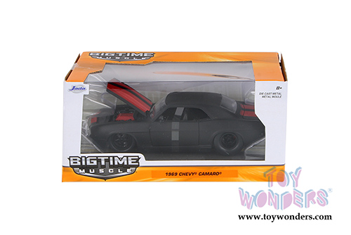 Jada Toys Bigtime Muscle - Chevy Camaro Hard Top (1969, 1/24 scale diecast model car, Asstd.) 97402
