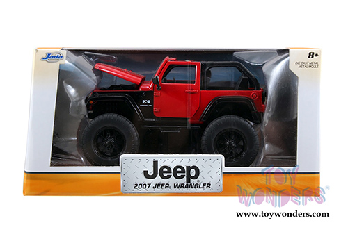 Jada Toys Just Trucks - Jeep Wrangler Off Road Edition (2007, 1/24 scale diecast model car, Asstd.) 97446