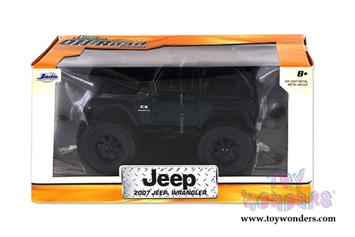 Jada Toys Just Trucks - Jeep Wrangler Off Road Edition (2007, 1/24 scale diecast model car, Asstd.) 97446