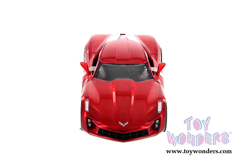 Jada Toys Bigtime Muscle - Chevy Corvette Stingray Concept Hardtop (2009, 1/24 scale diecast model car, Asstd.) 97467