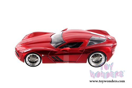 Jada Toys Bigtime Muscle - Chevy Corvette Stingray Concept Hardtop (2009, 1/24 scale diecast model car, Asstd.) 97467