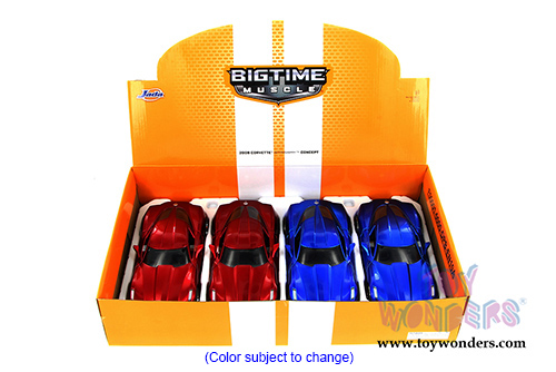 Jada Toys Bigtime Muscle - Chevy Corvette Stingray Concept Hardtop (2009, 1/24 scale diecast model car, Asstd.) 97469YU