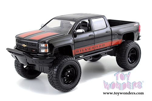 Jada Toys Just Trucks - 2014 Chevy Silverado Pick-up (2014, 1/24 scale diecast model car, Asstd.) 97476